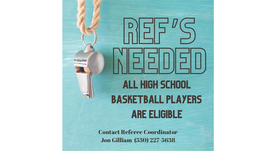 Ref's Needed for the 24/25 AYB Season
