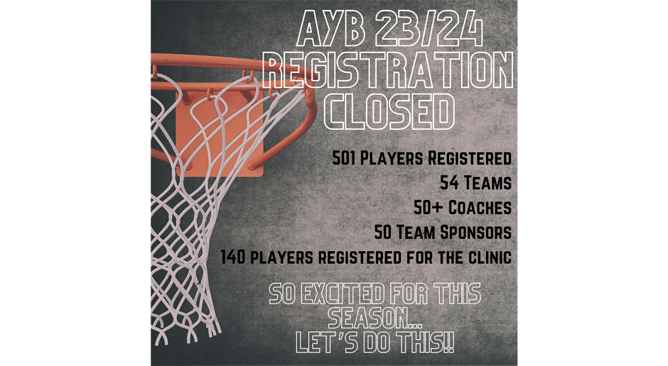 23/24 Registration is CLOSED
