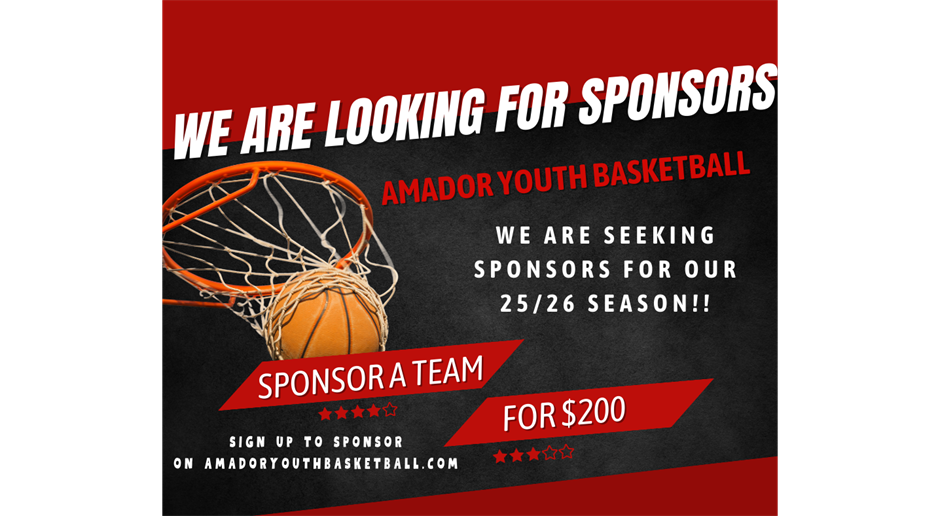We Need Sponsors for 2026!!